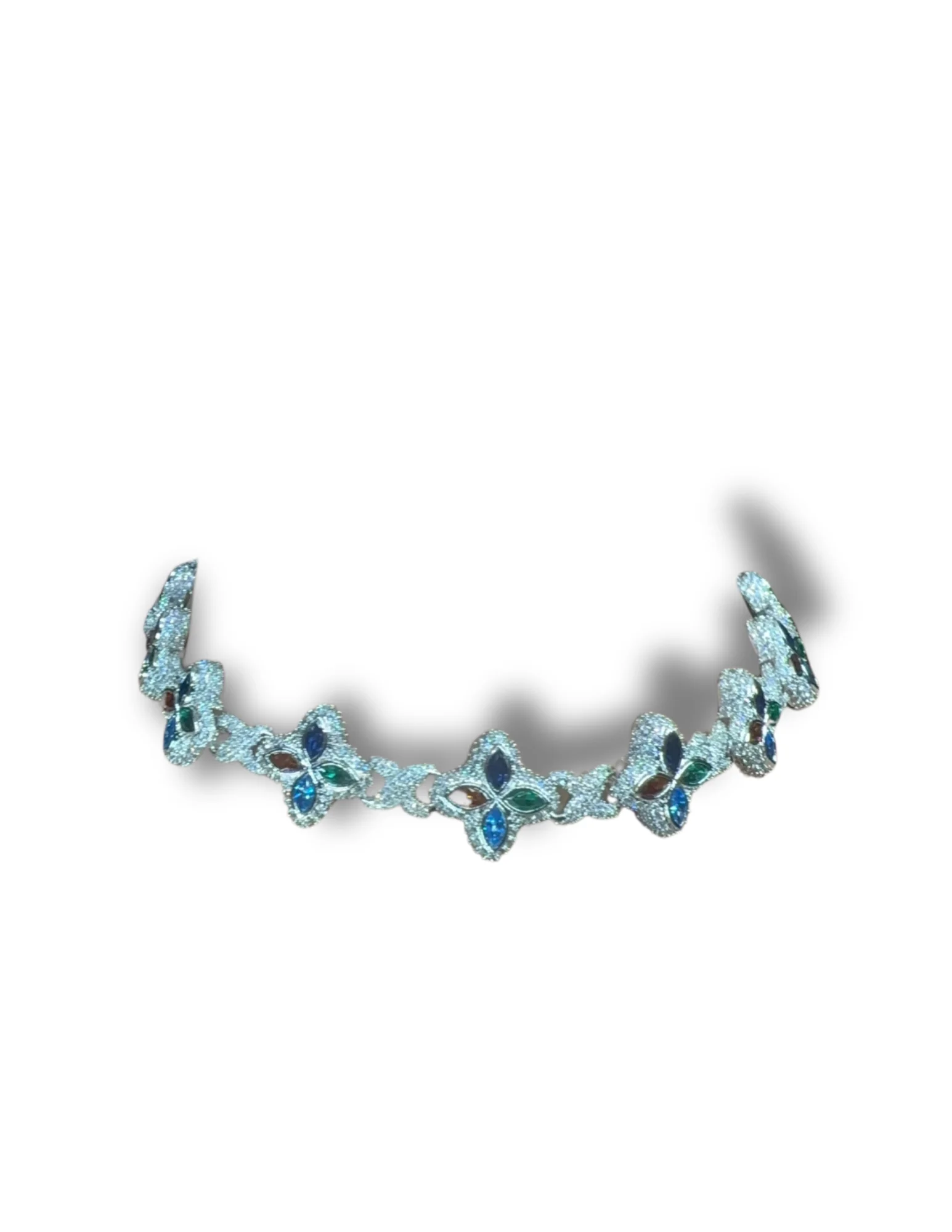 Silver clover chain GYVYN Decatur GA